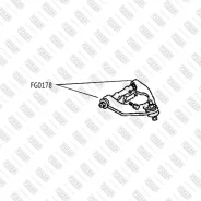 ����������� �������� ������ Mitsubishi L200/Pajero 90- Fixar FG0178 FG0178 ����