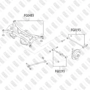 ����������� ������� ����������� ������ Nissan X-Trail 00- Fixar FG0193 FG0193 ����