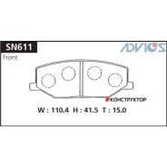 �������� ��������� ������� Advics �������� Advics SN611 SN611 ����