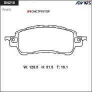 �������� ��������� ������� Advics �������� Advics SN210 SN210 ����