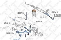 ����������� ���. ������ BMW E81/E87/E91/E90 all 04 Stellox ���. 7700969SX 7700969SX ����