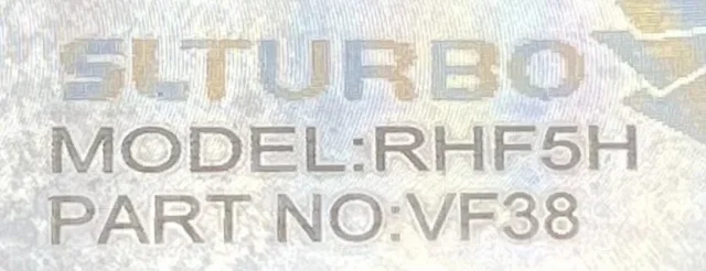 ��������������� SL Turbo Subaru Vf38 VF38 ����