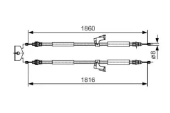 ���� ����������� ������� Bosch 1987482019 1987482019 ����