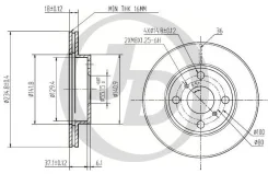 ���� ��������� �������� DF4112 (235x18) 4 ��� JD JBD0057 JBD0057 ����