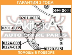 ����������� ASVA / 0201003B �������� 24 ��� 0201003B ����