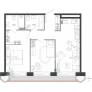 2-���������, ����� ��������� 15/5. ������, ����������, 63,8���.��., 2/4 ���� ����� � IV ��. 2027 ����