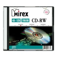 CD-RW Mirex 700�� 4-12x Slim (1) ����