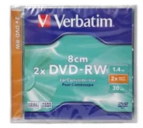 DVD-RW ����8�� Verbatim 1,4Gb /2x ��� ���������� Jewel(5) ����