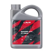 ����� LAVR �������� MOTO RIDE Quadro 4T 5W-40 SM (LN7756) 4�. (4) LAVR MOTO LN7756 LN7756 ����