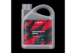 ����� LAVR �������� MOTO RIDE Universal 4T 10W-50 SM (LN7754) 4� (4) LAVR MOTO LN7754 LN7754 ����
