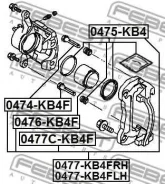 ������� ��������� �������� �����! Mitsudishi L 200 IV/Pajero Sport 2.5D/3.2D 98 Febest 0477KB4FLH 0477KB4FLH ����