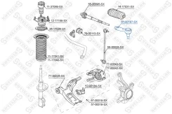 ���������� ������� Honda CR-V 2.0/2.4/2.2D 07 Stellox 5100187SX 5100187SX ����
