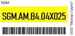������������, ��������������� ������� ���� 4 (�4�1) (0.4�0.25�) ������� 4�� Classic series SGM .AM.B4.04X025 ����