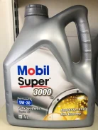Mobil Super 3000 X1. 5W-30, �������������, 4��. ����