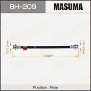 ����� ��������� Masuma N- /rear/ Sunny, Pulsar, Laurel, Cedric, Prairie BH-209, ������ BH209 ����