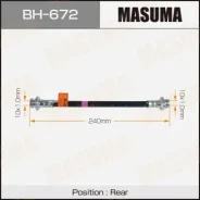����� ��������� Masuma Sz- /rear/ SX4 / YA11S BH-672, ������ BH672 ����