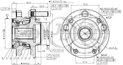 �������, �������� � ABS SU Forester SH 08-, Impreza GR, GH, G3, GR Legacy IV BL JD JEH0138 JEH0138 ����
