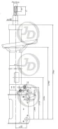 ������ ������������ ������ ����� /334064/ D=22 Toyota Carina E T19 92-, Caldina 96-, Corona 92- JD JAS0012 JAS0012 ����
