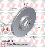 ���� ��������� �������� Zimmermann 150.3448.20 ��� BMW 150.3448.20 ����