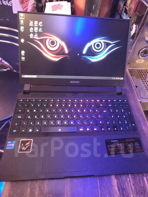 Gigabyte Aorus 15P XD. 15.6", 2,3����, ��� 16 ��, ���� 512���, WiFi: 1, Bluetooth: 1, ����������� �� 4��. ����