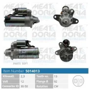 ������� FORD Transit 2.5 D 12V 2.3KW Meatdoria 5014013 Meatdoria 5014013 5014013 ����