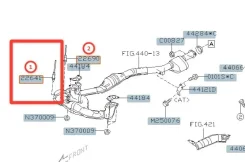 ������ ��������� 1 Subaru Outback 2009 22641AA360 BP9 EJ253, �������� 22641AA360 ����