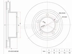 ���� ��������� SAT ST-43512-60180, �������� ST4351260180 ����