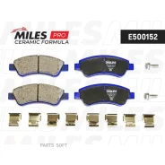 ������� ��������� �������� (����� Ceramic ����� PRO) Citroen C4 03-/Peugeot 307/Partner 1.4/1.6 -ESP (TRW GDB1463) E500152 Miles E500152 E500152 ����