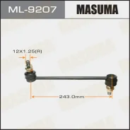 ���� ������������� ���. ����. L/R Mazda Bongo Friendee/ Freda SGL/ SGR 1995- Masuma ML-9207 ML9207 ����