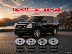 ����� � ������� PowerStop Escalade III Tahoe ��14� KitESC330345 KITESC330345 ����