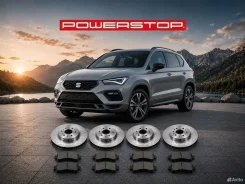 ����� ������� PowerStop Jetta Karoq Audi Q2 T-Roc KitVW288272 KITVW288272 ����