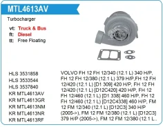��������������� HX55 Volvo FH12 D12A/C 420-460�. �. Krauf MTL4613AV MTL4613AV ����