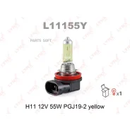 ����� H11 12V 55W PGJ19-2 Yellow Lynxauto L11155Y L11155Y ����