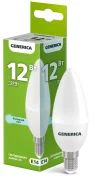 ����� LED C35 ����� 12�� 230� 6500� E14 GENERICA ����