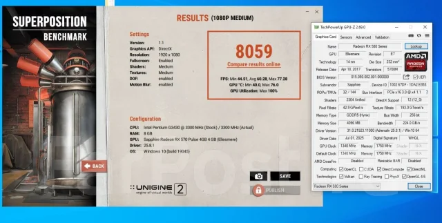 Radeon RX 580 ����