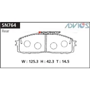 �������� ��������� ������� Advics ������ Advics SN764 SN764 ����