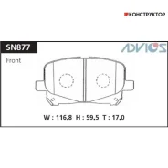 �������� ��������� ������� Advics �������� Advics SN877 SN877 ����