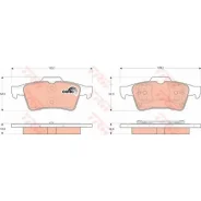������� ��������� �������� TRW, �������� �� ��� (4 ��), ���. GDB1469 GDB1469 ����