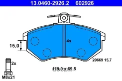 ������� ��������� �������� Audi 80 B2/90/Coupe 1982-1991 1.8 / 2.0 / 2.2 13046029262 ATE ATE 13046029262 13046029262 ����