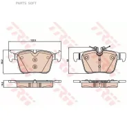 ������� ����. ��� Mercedes-BENZ C-Class (W205, C205, S205) C160, �180, �200, �220, �250, �300, �350, �400, �450, �C63 AMG TRW GDB2071 GDB2071 ����