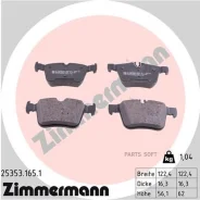 ������� ����. ����. Mercedes-BENZ C-Class (W205)/C-Class ���� (C205) 13- Zimmermann 253531651 253531651 ����