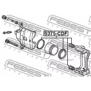 ����������� ������ �������� Honda Accord CF3/CF4/CF5/CL1/CL3 1998-2002 0375-CDF Febest 0375CDF 0375CDF ����
