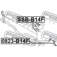 ������ ������������� Subaru Legacy B14 2009.02- SSB-B14F Febest SSBB14F SSBB14F ����