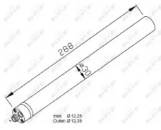 ��������� AUDI A4 07- NRF 33310 33310 ����