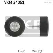 ����� ���������� ����� ��������� D=76mm W=30,1mm SKF VKM34051 VKM34051 ����