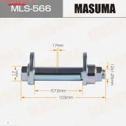 ���� � ������������ (��������) MLS-566 Toyota RAV42000-2005 Masuma MLS566 ����