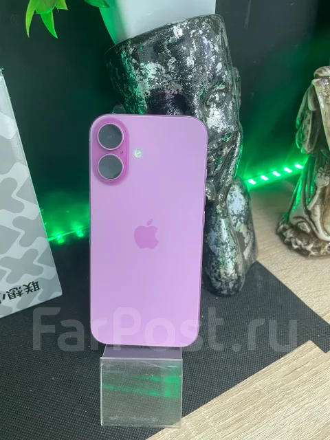 Apple iPhone 16. �/�, 256 ��, �������, 3G, 4G LTE, 5G, Dual-SIM ����