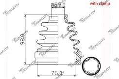 ������� ������� Acvni1003 ��� Nissan Mitsubishi ������������� Tenacity ������� 3817A100 3817A194 397418J025 C9741JA00A C9741JA00J C9741JD0JB C97D1JA00...