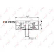 ����� �������� ���������� ����� Lynxauto PB7124 PB7124 ����