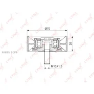 ����� �������� ���������� ����� Lynxauto PB-7124 PB7124 ����
